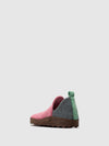 Round Toe Shoes CITY PINK/GREY BLUE